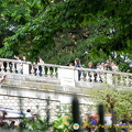 Walking up the steps to the top of Montmartre